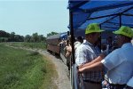 Train consist in a nice S-curve